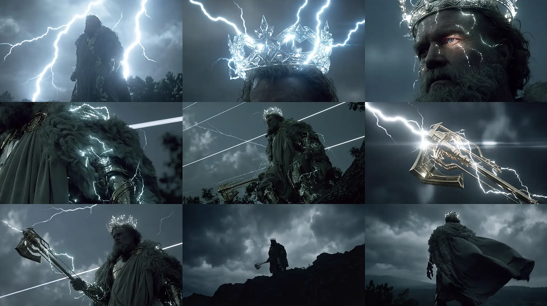Mythos — Pērkons, Latvian thunder god key frame